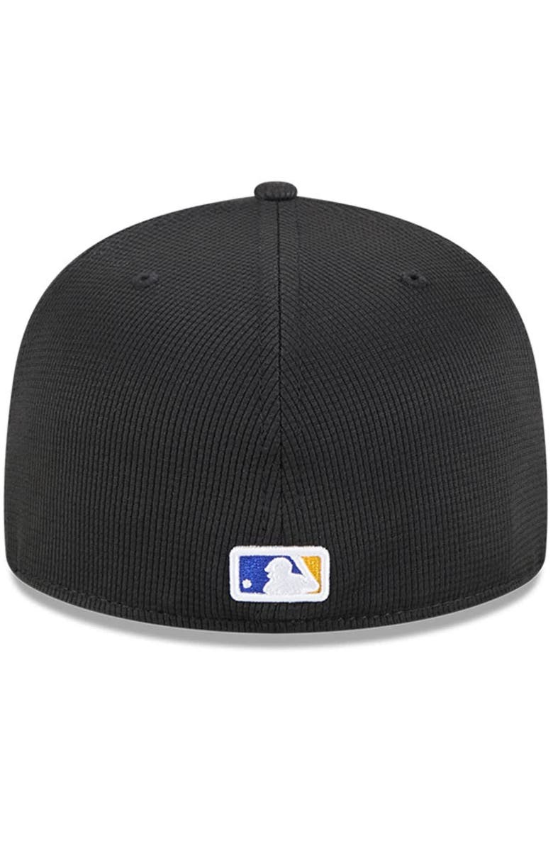New Era Men's New Era Black Seattle Mariners City Connect Batting Practice 59FIFTY Fitted Hat, Alternate, color, Black
