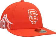 New Era Men's New Era Orange San Francisco Giants City Connect Low Profile 59FIFTY Fitted Hat