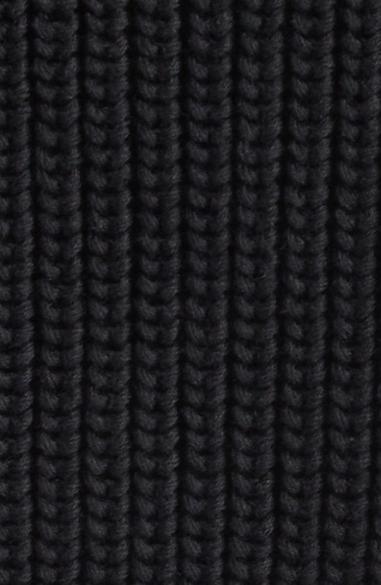 Moncler Knit & Quilted Down Vest, Alternate, color, Black