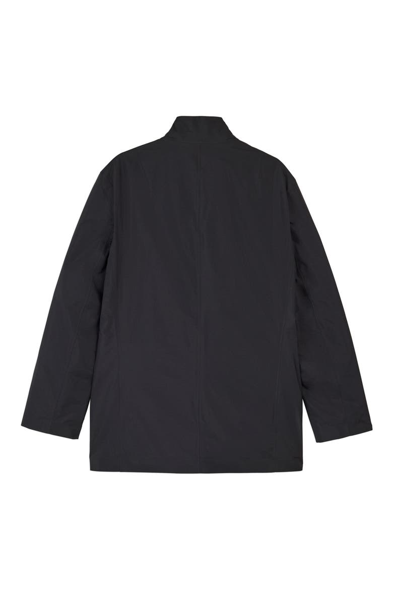 Gore-Tex® Waterproof Padded Recycled Nylon Blazer, Alternate, color, BLACK