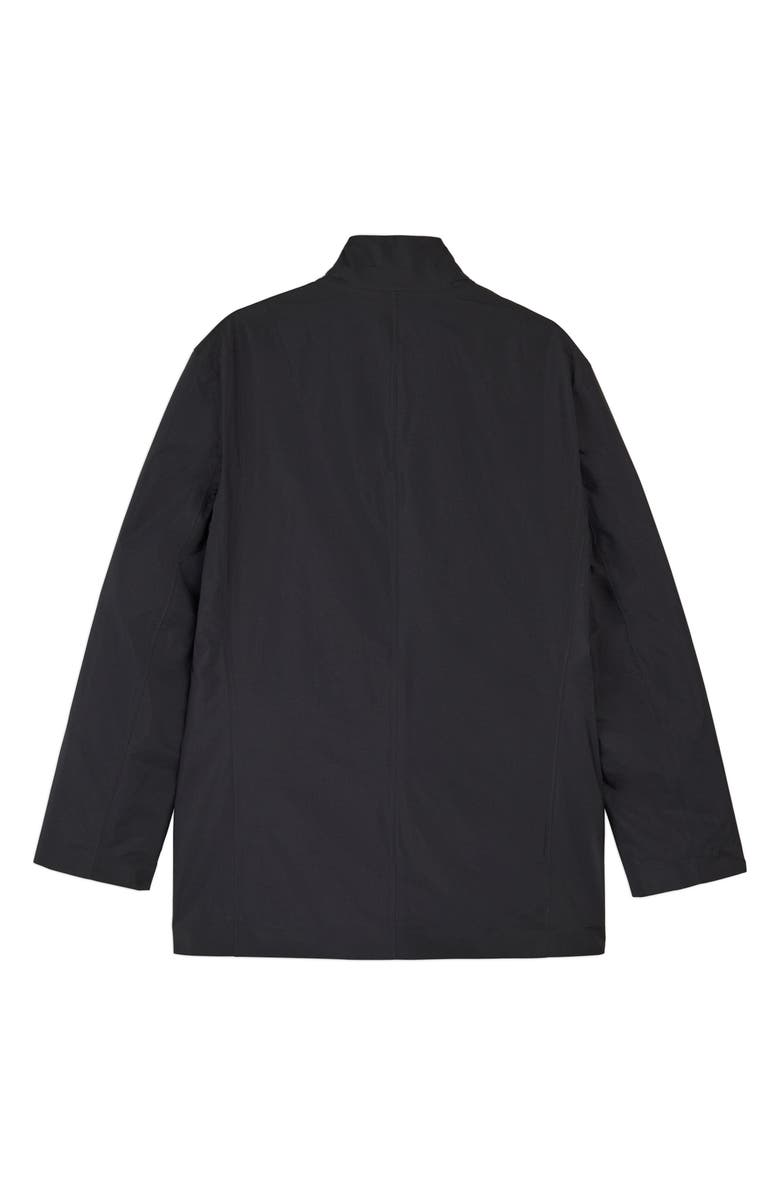 adidas Gore-Tex<sup>®</sup> Waterproof Padded Recycled Nylon Blazer, Alternate, color, Black
