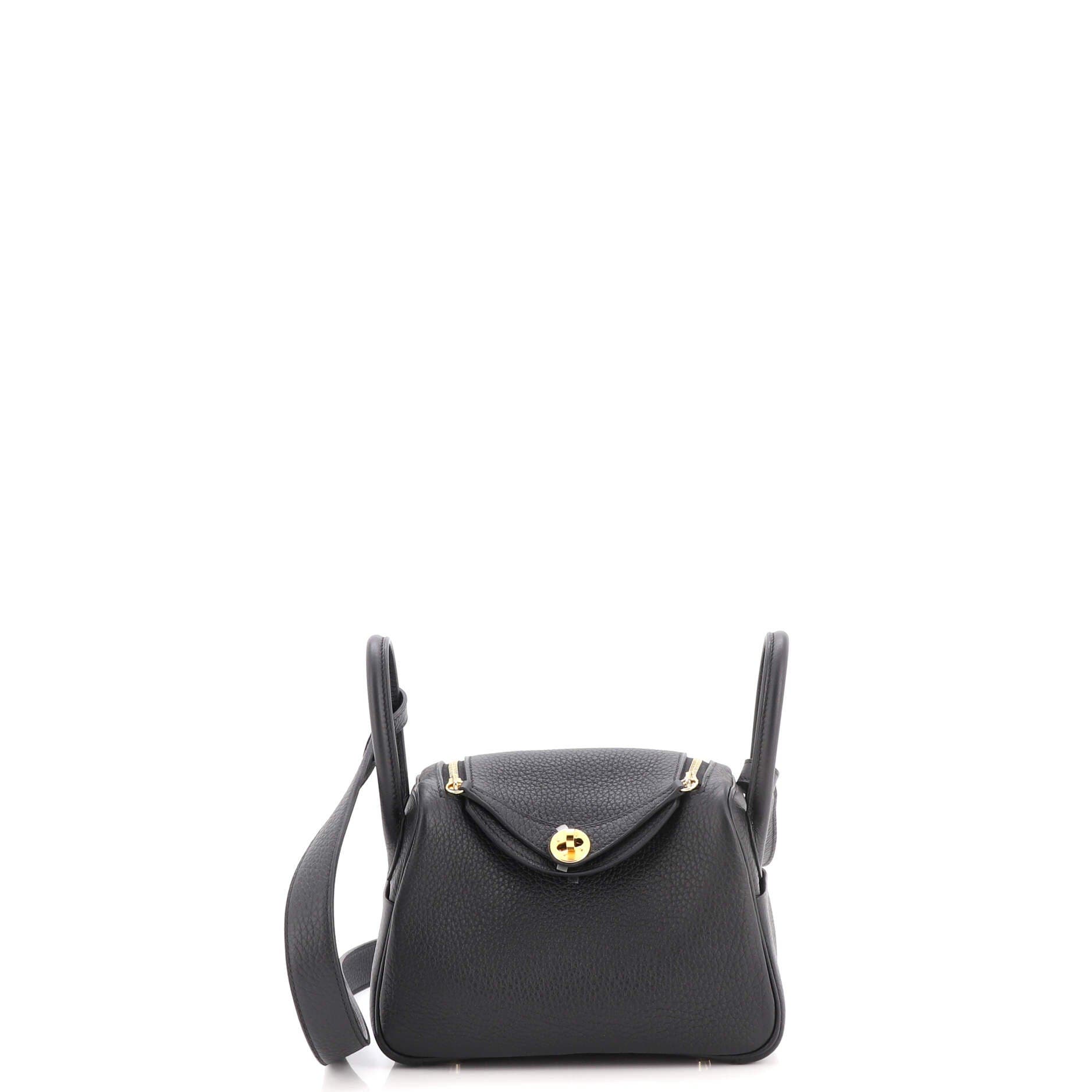 Lindy Bag Clemence Mini, Main, color, Black