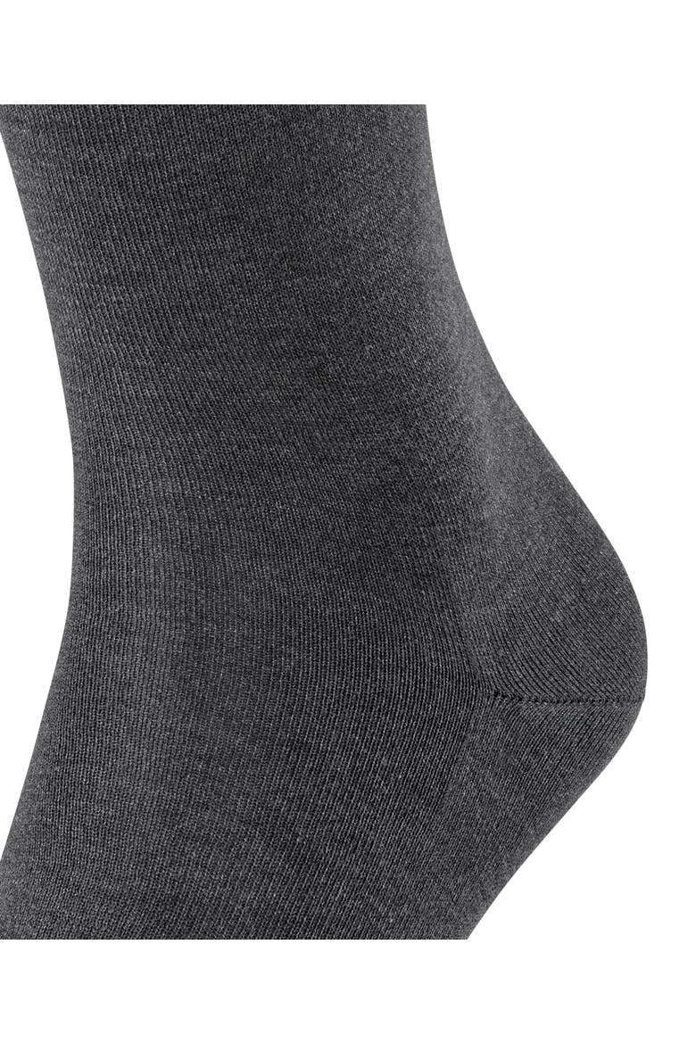 Firenze Elastic Free Dress Socks, Alternate, color, Anthracite Melange