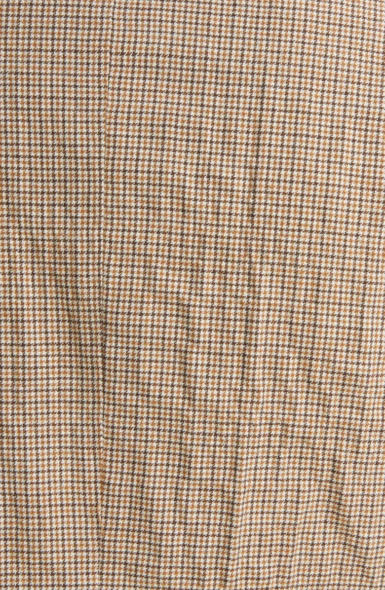 KENZO Houndstooth Rumpled Wool Jacket, Alternate, color, 