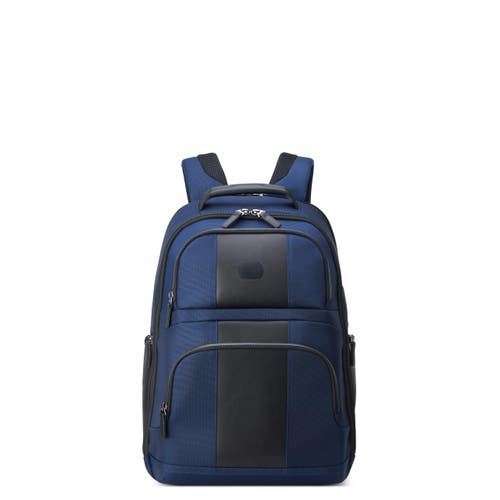 Delsey Paris Wagram Laptop Travel Backpack With 15.6" Laptop Sleeve In Navy
