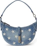 Polo Ralph Lauren Mini Polo ID Star Print Denim Shoulder Bag
