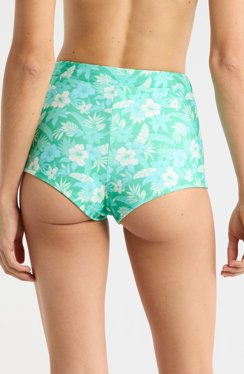 Kulani Kinis Retro Cheeky Swim Shorts, Alternate, color, Barefoot Breeze