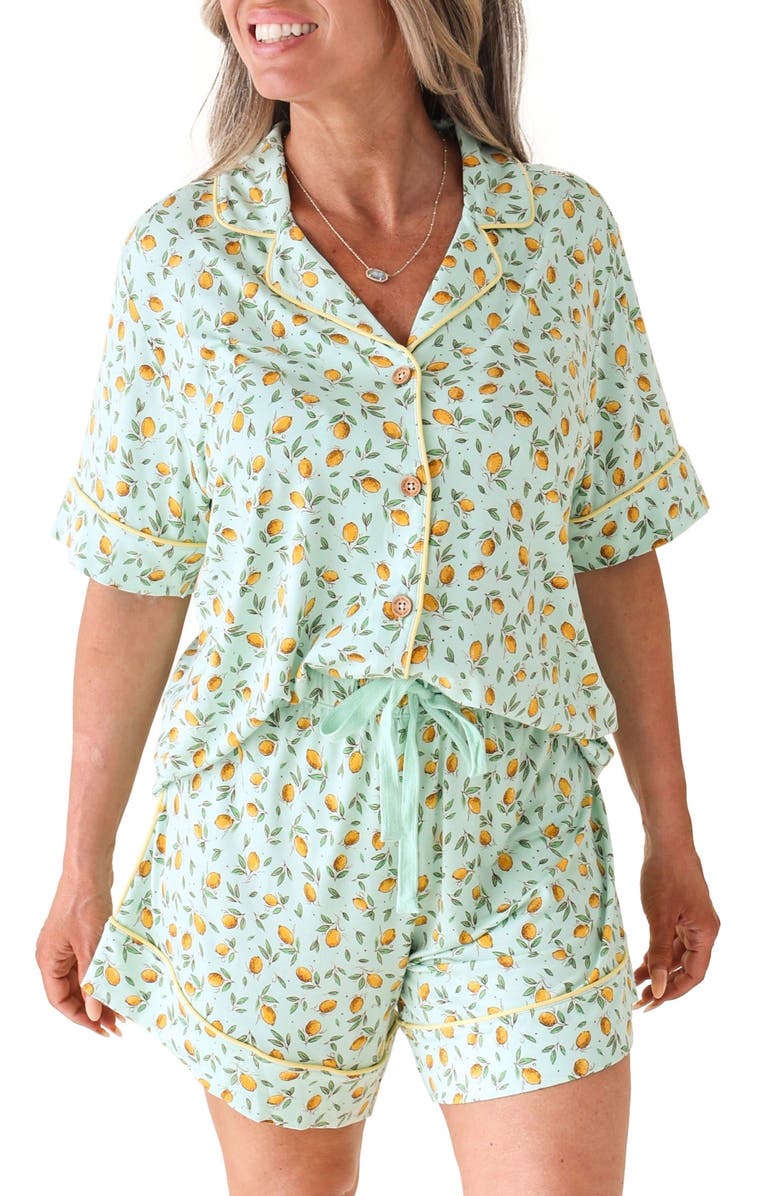 Posh Peanut Chantal Floral Pajama Set, Main, color,