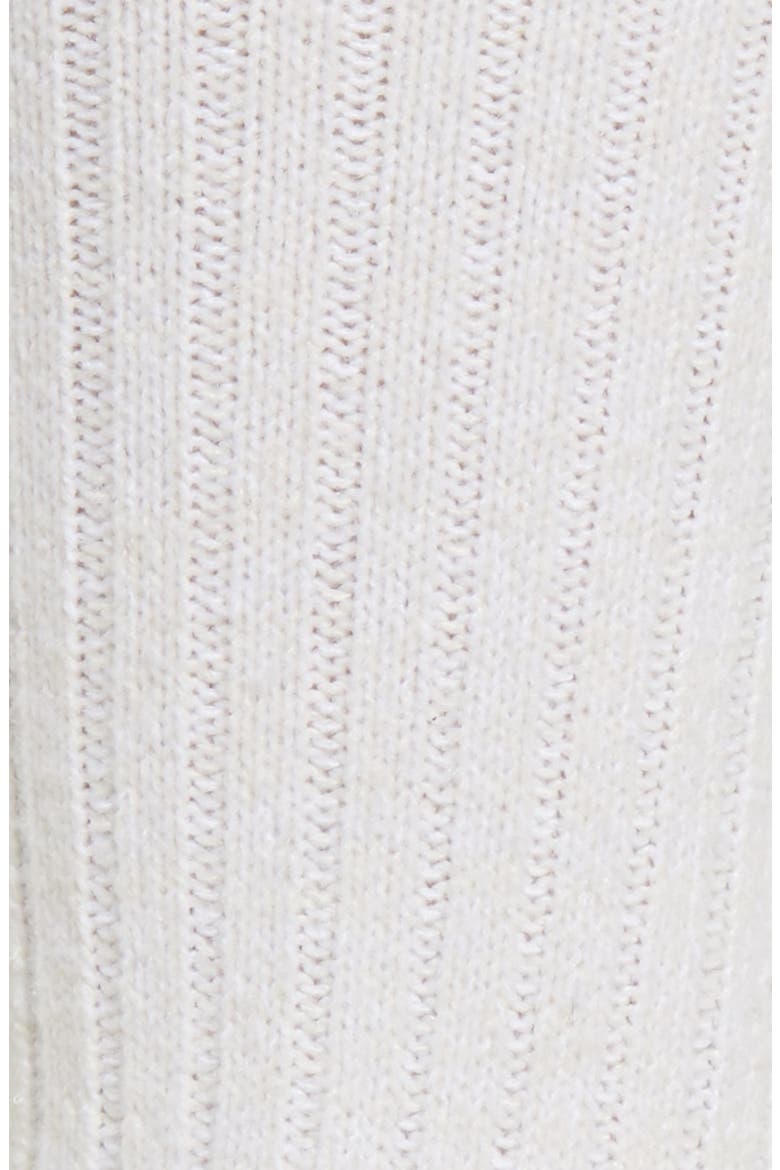 Ribbed Crew Socks, Alternate, color, WHT