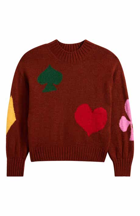 Bobo Choses Kids' Joker Jacquard Crewneck Sweater