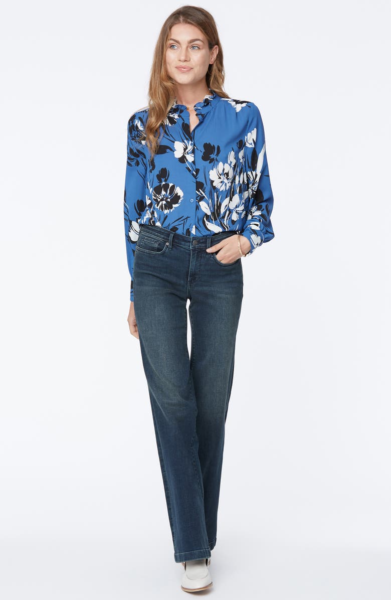 NYDJ Wide Leg Trouser Jeans, Alternate, color,