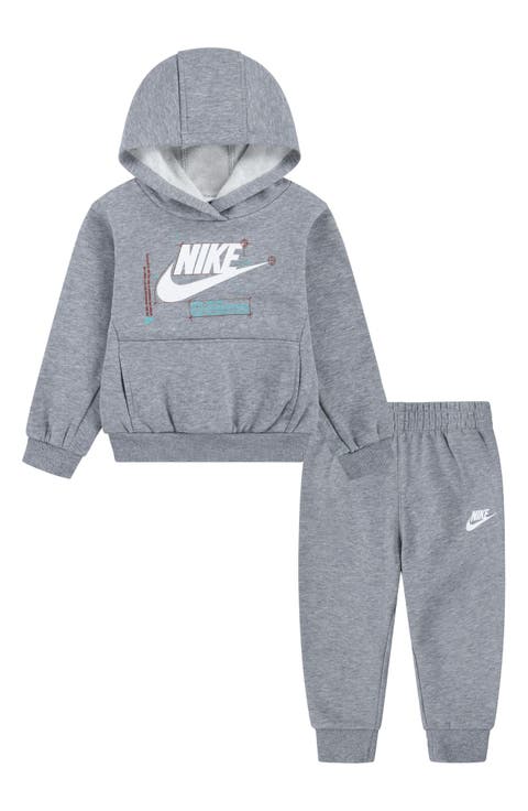 Kids' Futura Wrap Hoodie & Pull-On Pants Set