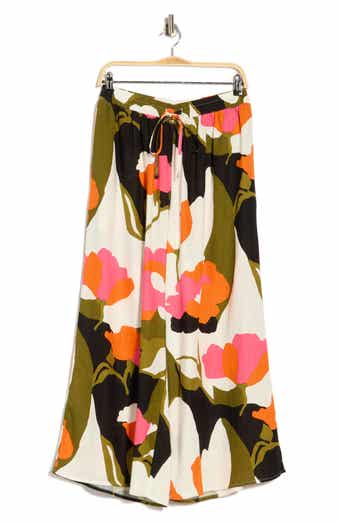 Vince Camuto Crop Linen Blend Pants