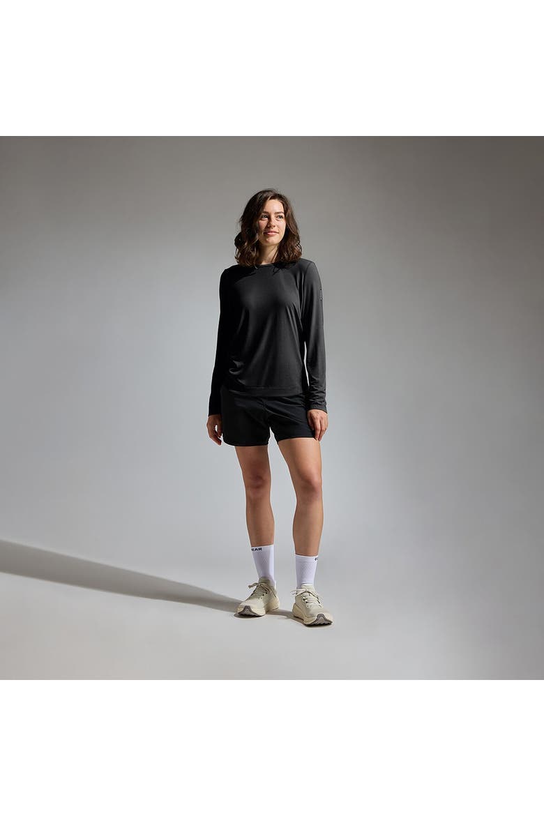 Women's Training Long-sleeve T-shirt, Alternate, color, Black