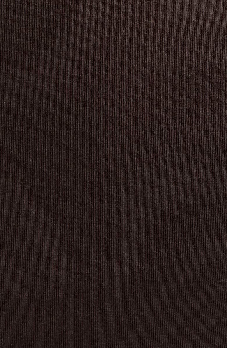 Reformation Belle One-Shoulder Knit Dress, Alternate, color, Mole