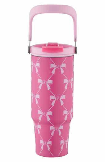Juicy Couture 40-Ounce Stainless Steel Flip Fusion Water Tumbler