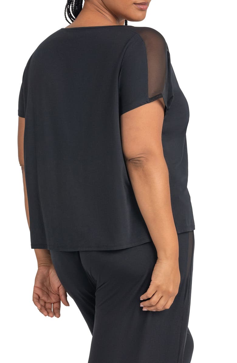 Honeylove BlissWear Sleep T-Shirt, Alternate, color, 