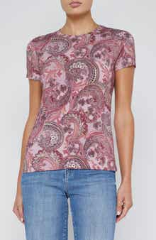 Ressi Paisley Print T-Shirt