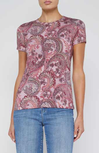 Ressi Paisley Print T-Shirt