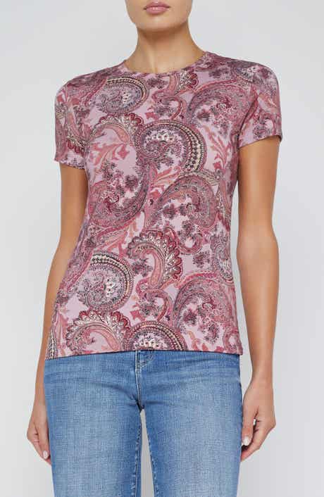 Ressi Paisley Print T-Shirt