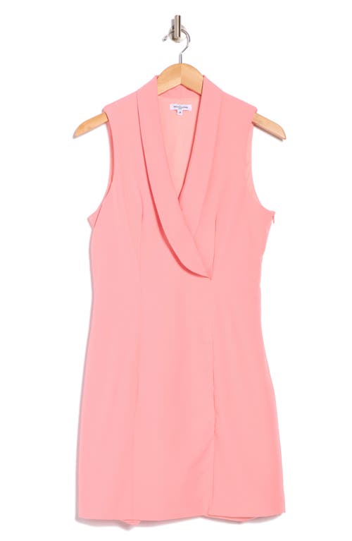 Area Stars Linda Blazer Shift Dress In Pink