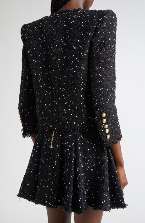 Balmain Polka Dot Tweed Spencer Jacket