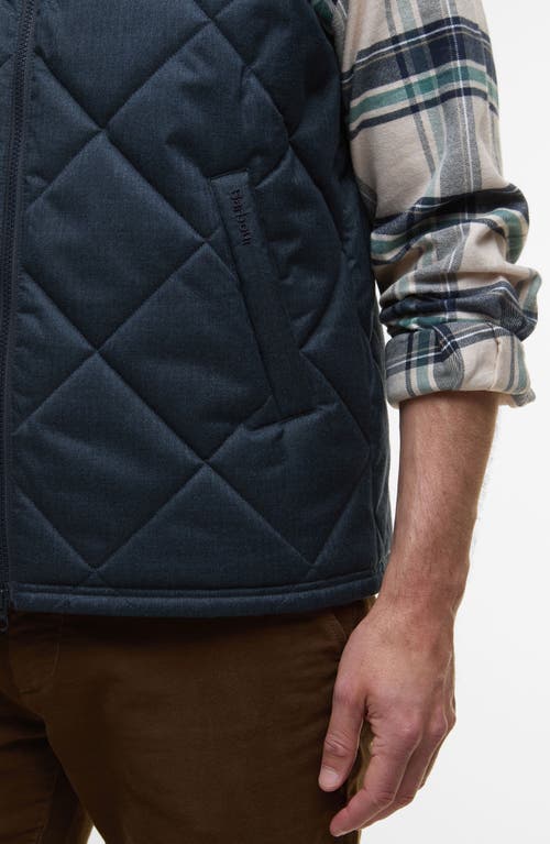 Barbour Finn Quilted Vest In Blue