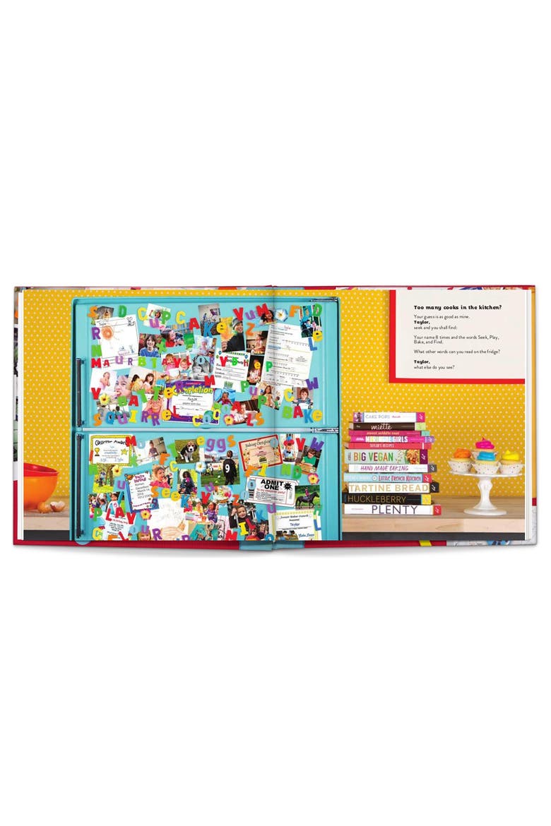 'Find Me!' Personalized Finder Book, Alternate, color, RED