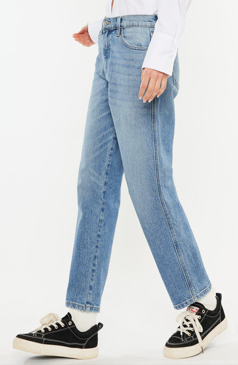 KanCan Gabby High Rise Slouch Fit Jeans, Alternate, color, Medium Wash