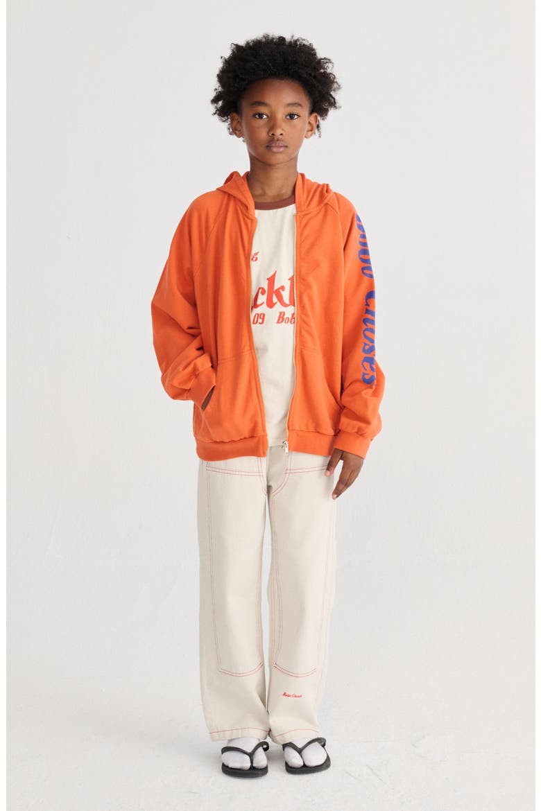 Kids' Organic Cotton Twill Pants, Alternate, color, OFFWHITE