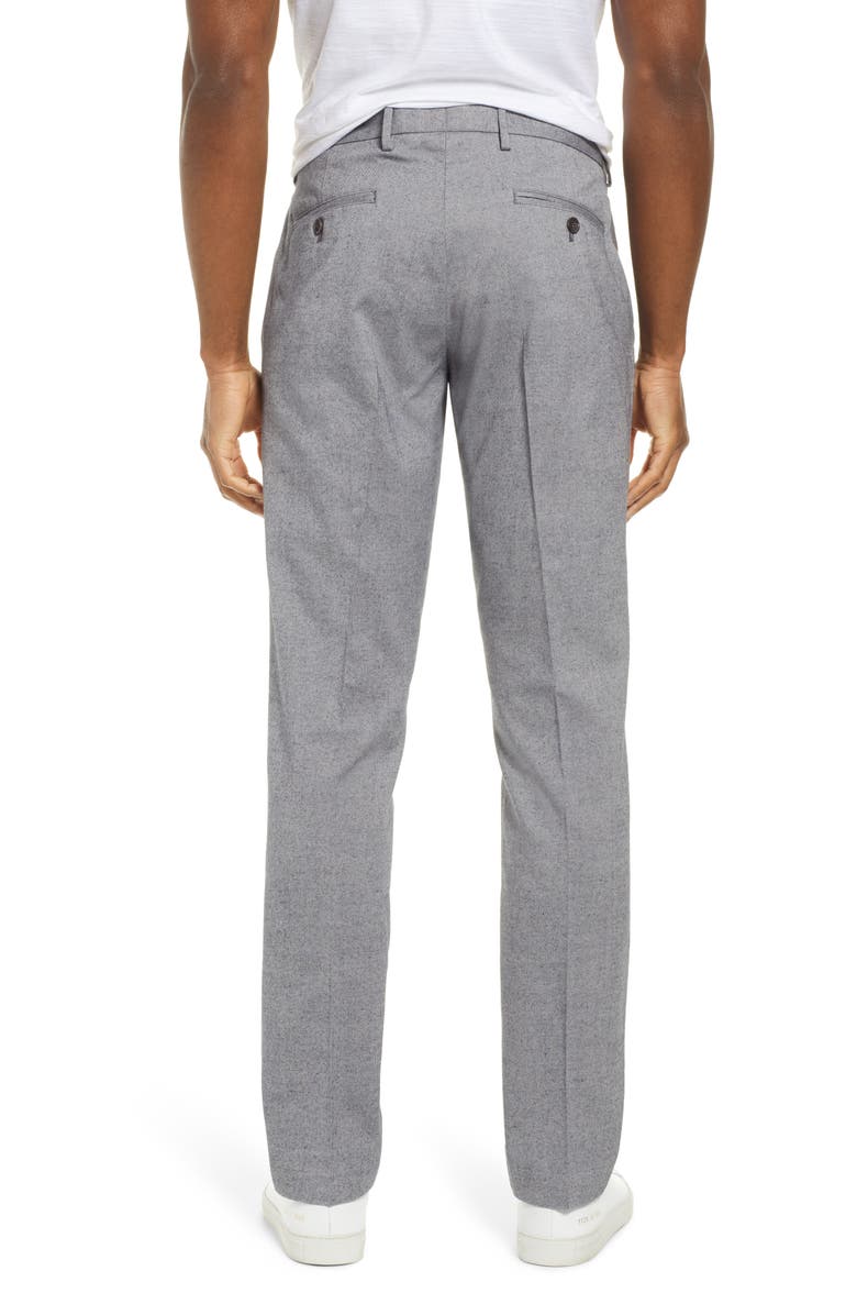 NORDSTROM MEN'S SHOP Slim Straight Leg Textured Chinos, Alternate, color, 