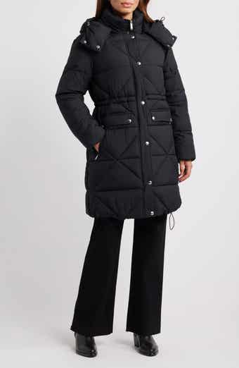 Sam edelman hooded belted puffer coat hotsell