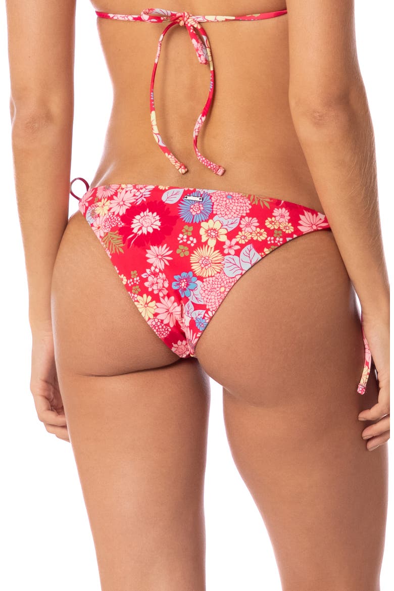 Sunning Reversible Bikini Bottoms, Alternate, color, OPEN PINK
