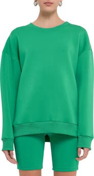 Grey Lab Lounge Wear Crewneck Sweatshirt