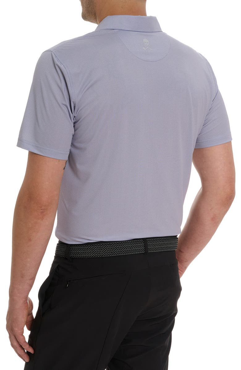 Robert Graham Hyde Micro Dot Stretch Polo, Alternate, color,