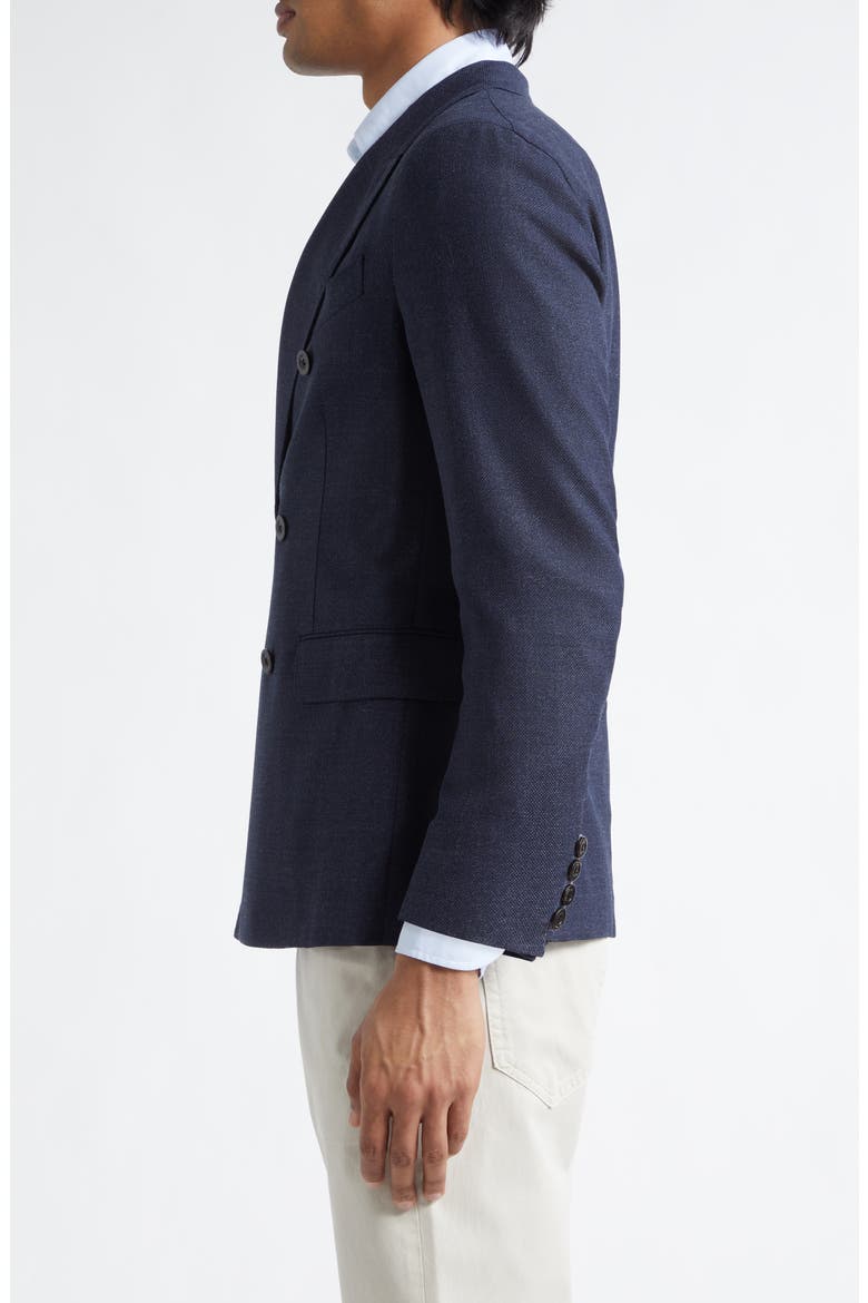 Dover Double Breasted Wool Jacket, Alternate, color, BLUE