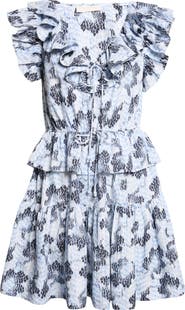 Ulla Johnson Celie Abstract Print Minidress