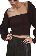 MANGO Rib Knit Tube Top & Bolero Set