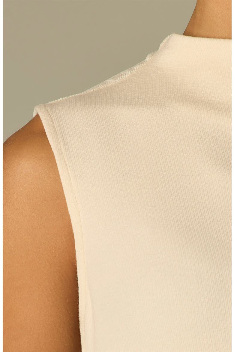 Mock Neck Top, Alternate, color, ECRU