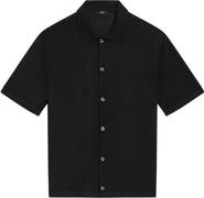 Theory Button-Down in Regal Wool Button-Up Shirt