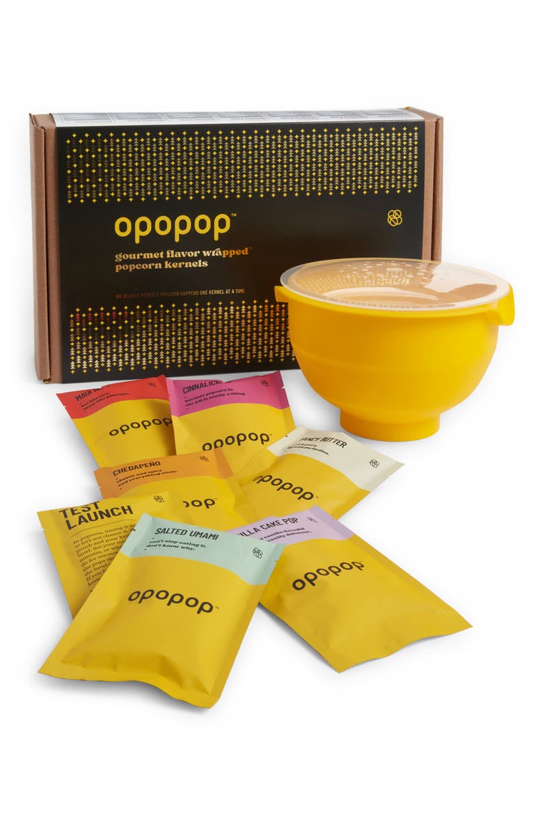 Holiday Discovery Popcorn Kit, Main, color, YELLOW