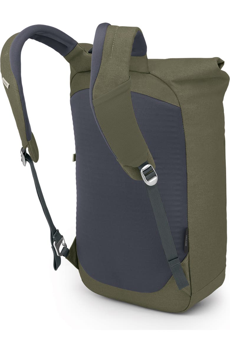 Osprey Arcane Roll Top Backpack, Alternate, color, Earl Grey/ Sandy Grey Heather