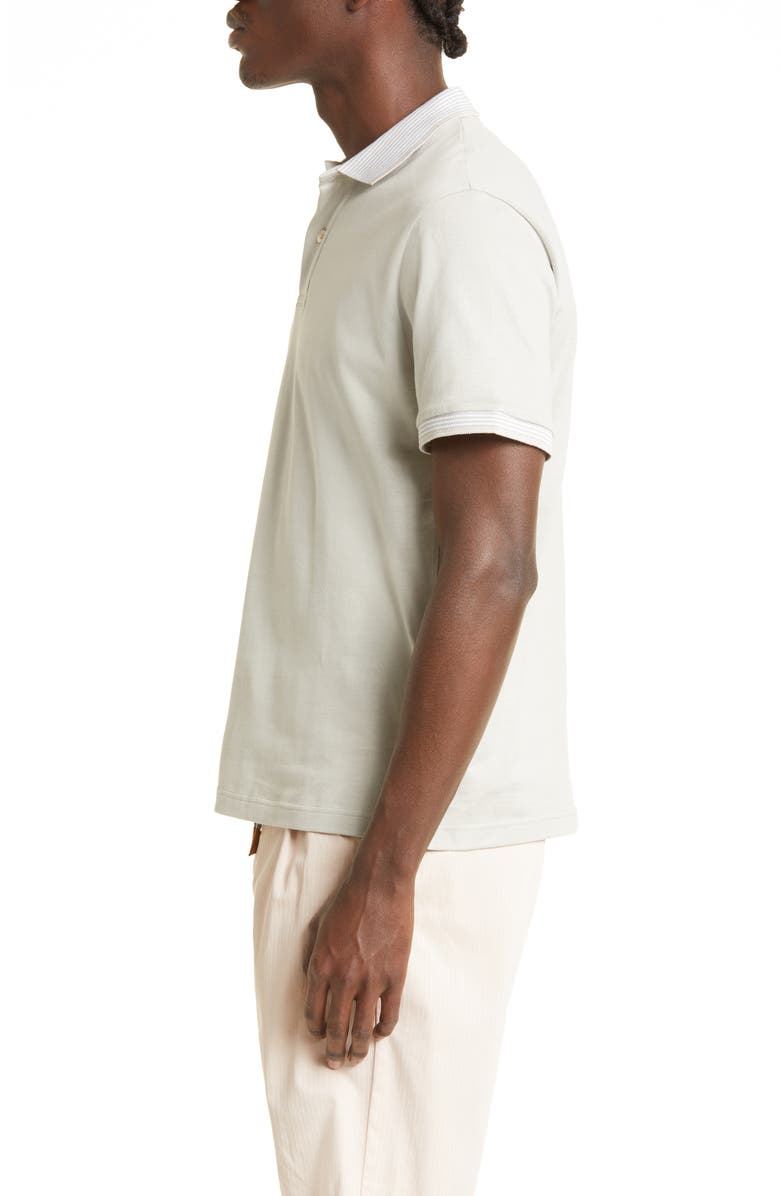 Eleventy Giza Cotton Polo, Alternate, color, 