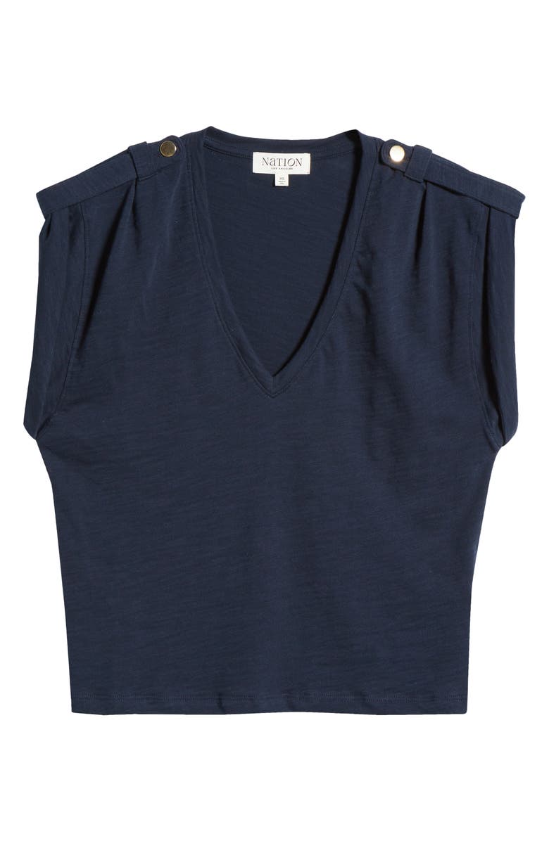 Nation LTD Cooper V-Neck Tank, Alternate, color, Night Sky