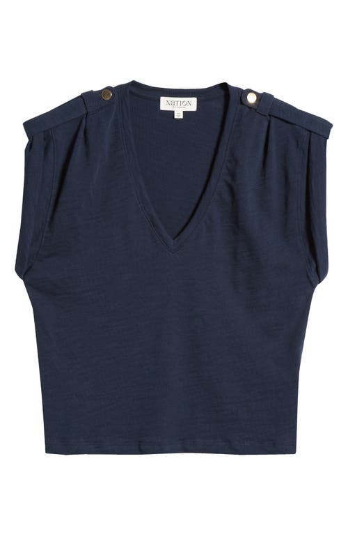 Nation Ltd Cooper V-neck Tank In Night Sky