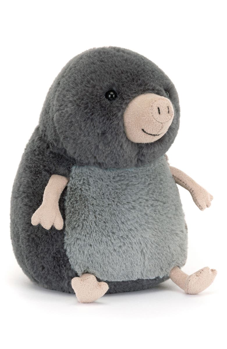 Jellycat Muswell Mole Stuffed Animal, Main, color, 