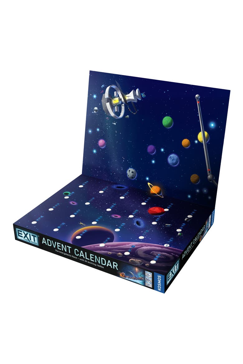 Exit the Game - Advent Calendar, Alternate, color, MULTICOLORED