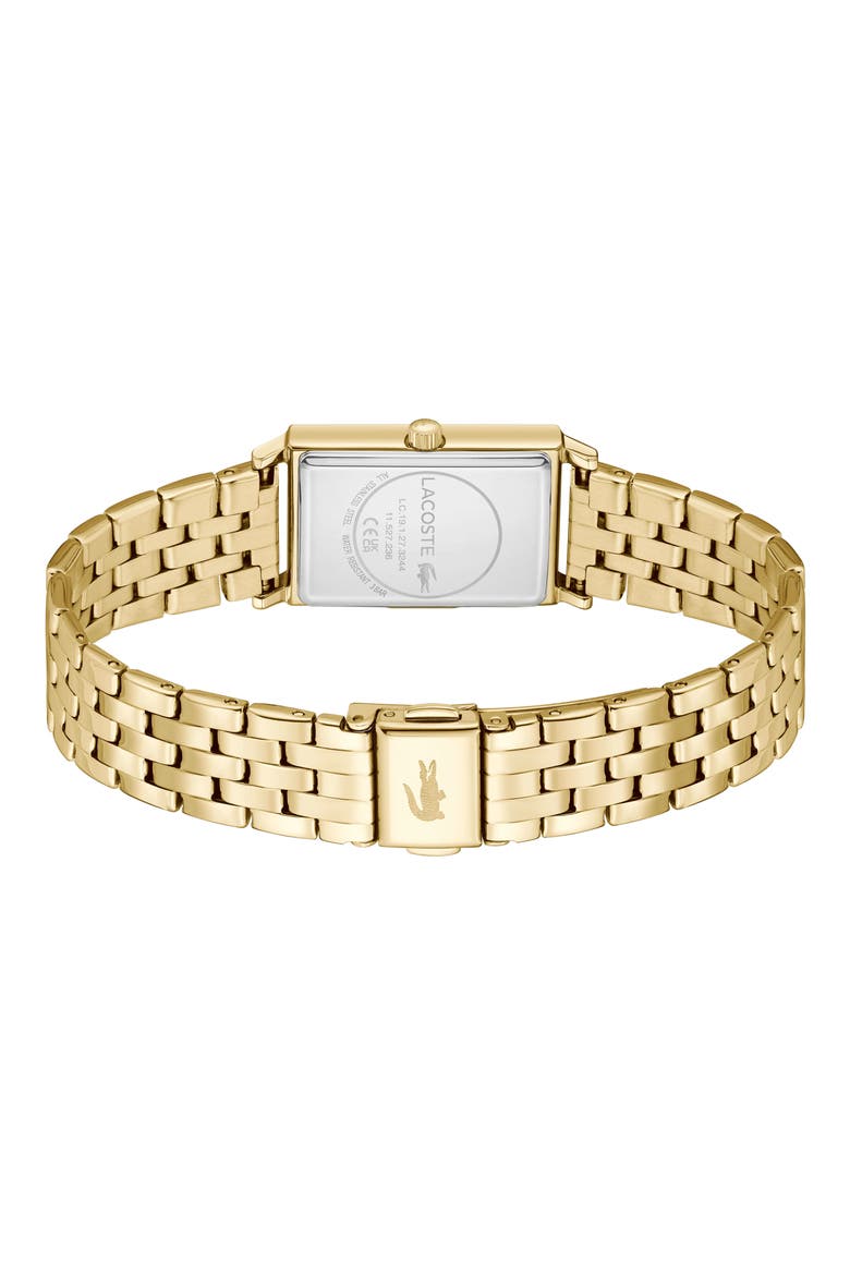 Catherine Bracelet Watch, 28.3mm x 20.7mm, Alternate, color, SILVER/ GOLD