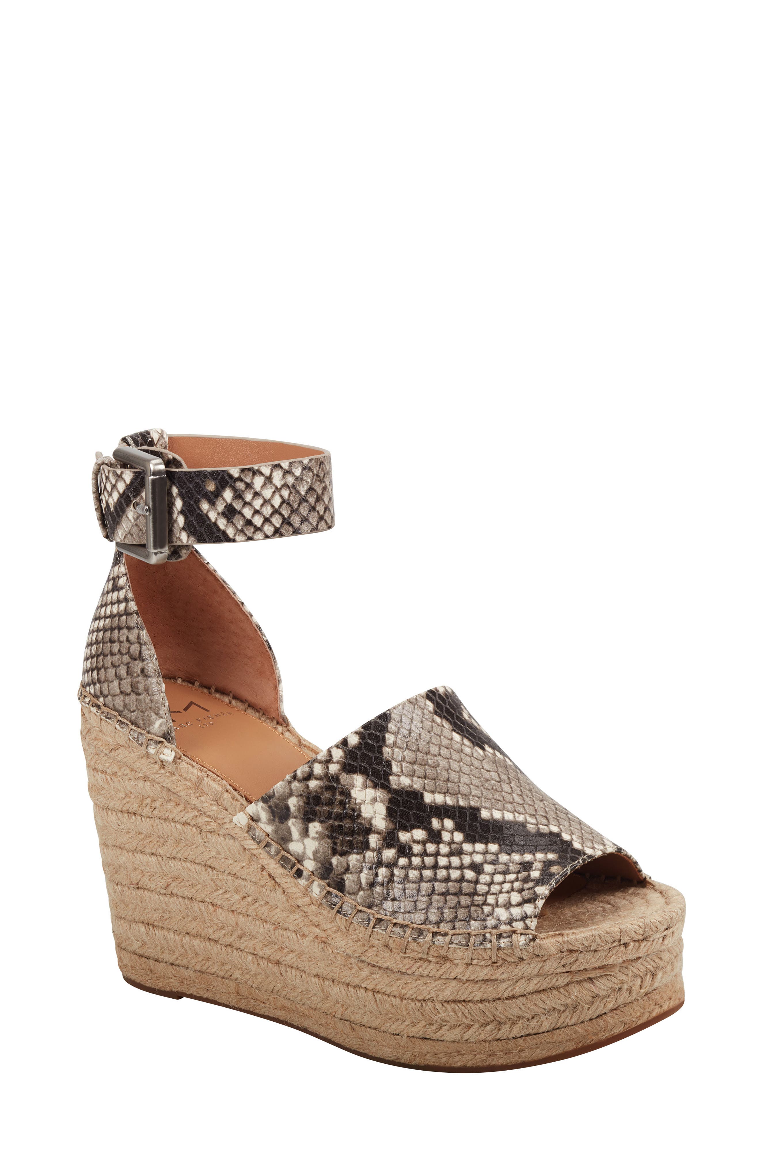 Marc Fisher LTD Adalyn Espadrille Wedge Sandal, Main, color, 