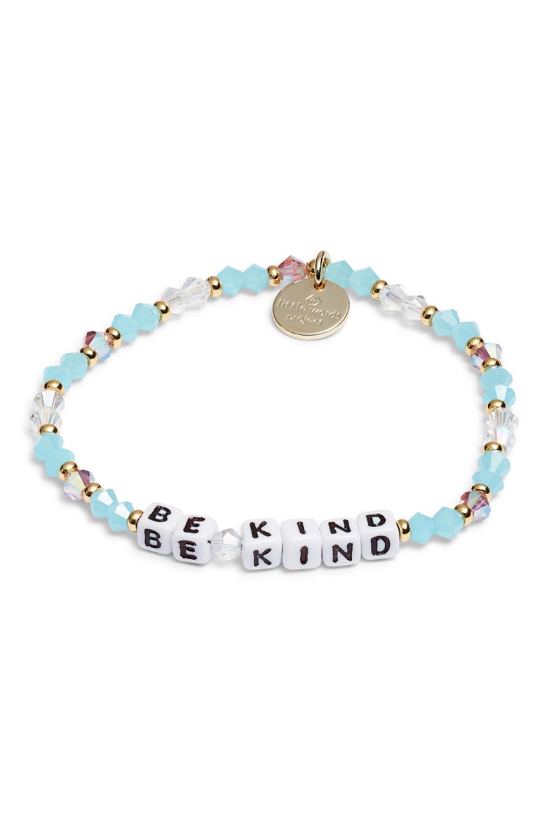 Be Kind Bracelet, Main, color, DELILAHBLUE WHITE